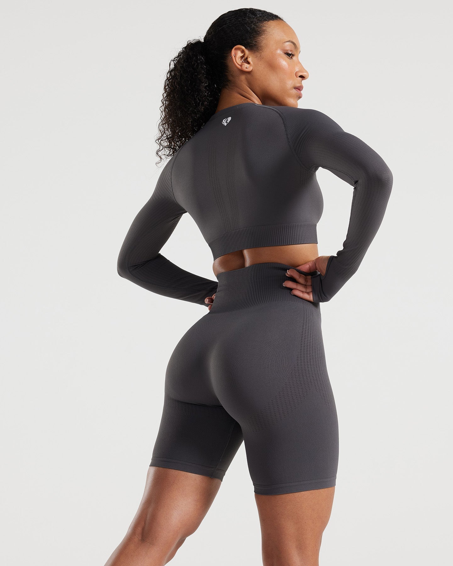 Power Seamless Cycling Shorts | Graphite