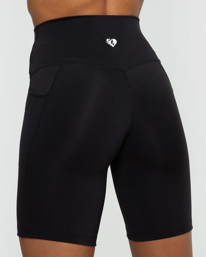 Essential Cycling Shorts with Pockets | Black