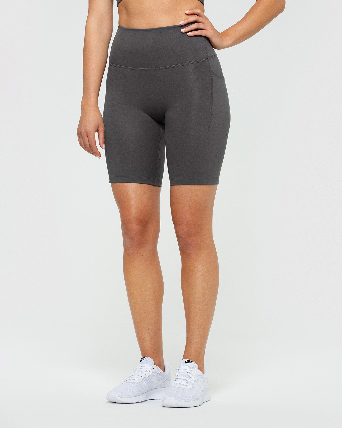 Essential Cycling Shorts with Pockets | Graphite