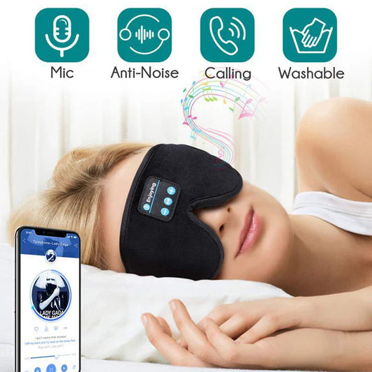 3D Eye Mask & Headband - Sleeping Mask