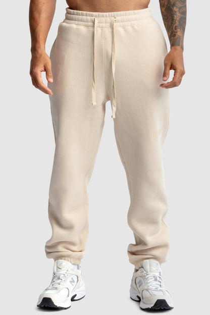 Men's DYVN Relaxed Fit Sweats - Cream